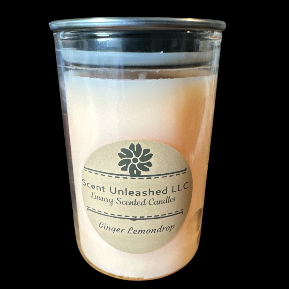 Ginger Lemondrop Candle - Cream - Picture 2 of 3